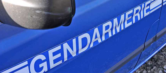 Visite de la gendarmerie