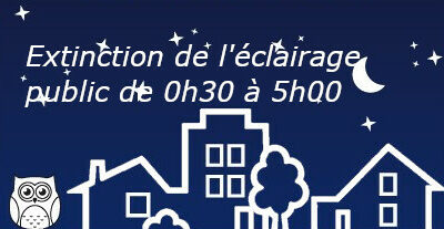 Extinction de l&rsquo;éclairage public
